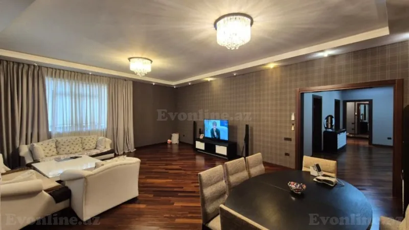 Satılır 4 otaqlı Mənzil Yeni tikili 190 m² Nəsimi r. - şəkil 3