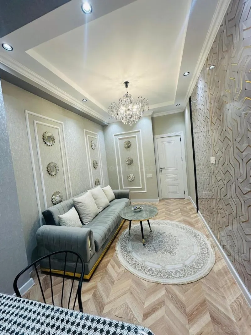 Satılır 2 otaqlı Mənzil Yeni tikili 40 m² Qara Qarayev m. - şəkil 2