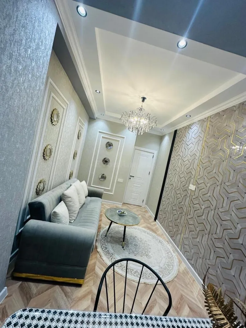 Satılır 2 otaqlı Mənzil Yeni tikili 40 m² Qara Qarayev m. - şəkil 3