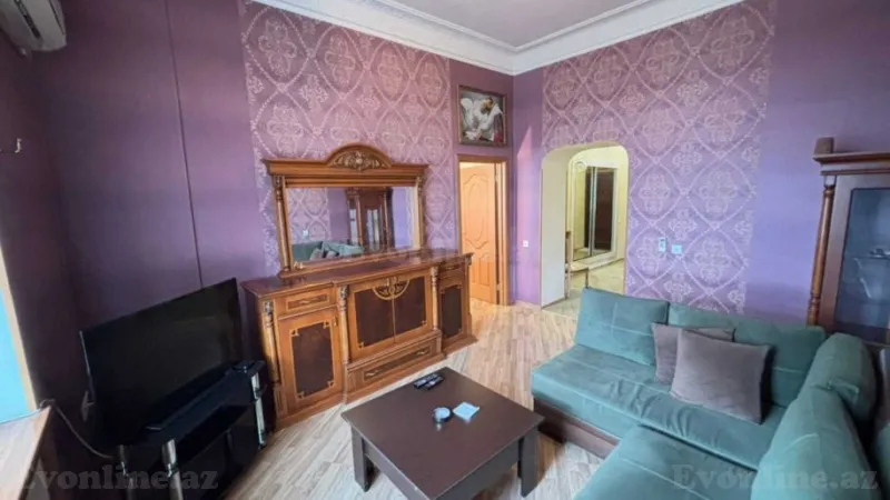 Kirayə verilir 2 otaqlı Mənzil Köhnə tikili 75 m² Sahil m. - şəkil 2