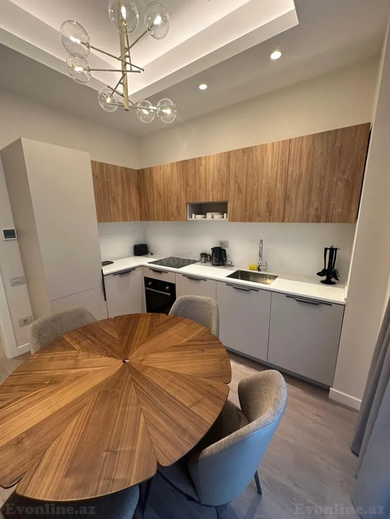 Kirayə verilir 2 otaqlı Mənzil Yeni tikili 105 m² Xətai r. - şəkil 3