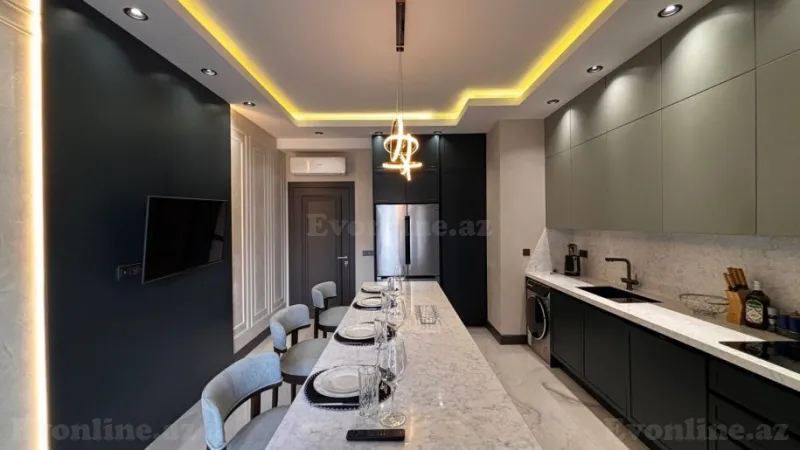 Kirayə verilir 2 otaqlı Mənzil Yeni tikili 85 m² Xətai r. - şəkil 18