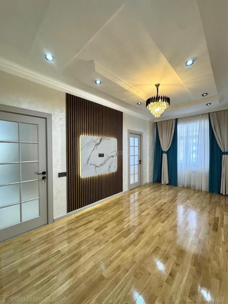 Satılır 3 otaqlı Mənzil Yeni tikili 74 m² Qara Qarayev m. - şəkil 4