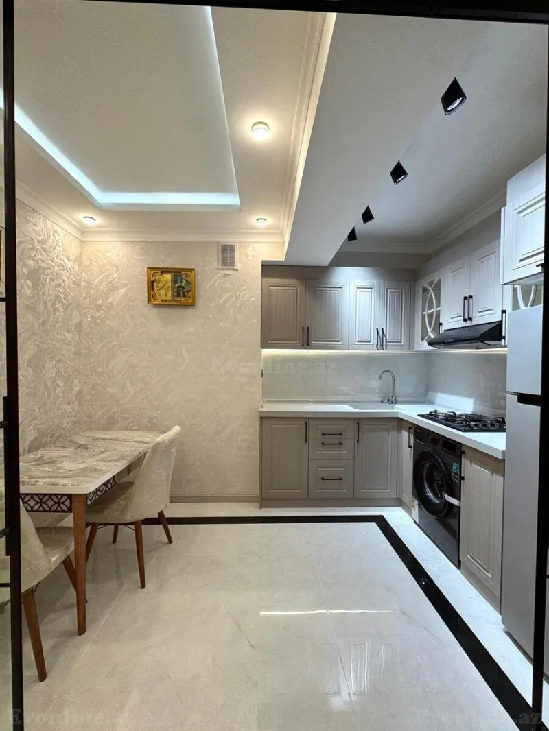 Satılır 3 otaqlı Mənzil Yeni tikili 74 m² Qara Qarayev m. - şəkil 9