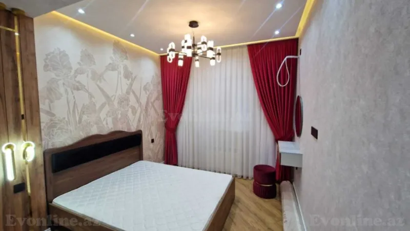 Kirayə verilir 2 otaqlı Mənzil Yeni tikili 70 m² Həzi Aslanov m. - şəkil 3