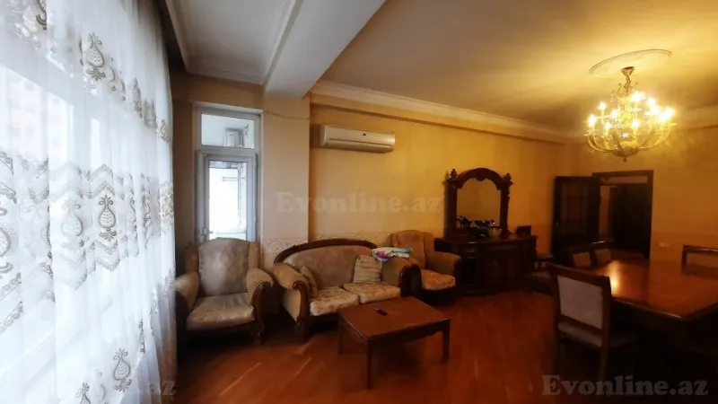 Kirayə verilir 3 otaqlı Mənzil Yeni tikili 160 m² Nərimanov r. - şəkil 2