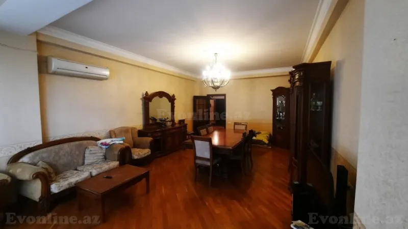 Kirayə verilir 3 otaqlı Mənzil Yeni tikili 160 m² Nərimanov r. - şəkil 3