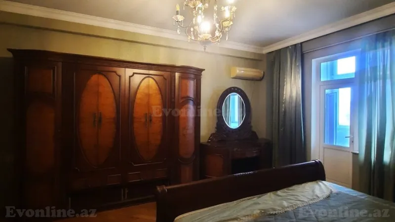 Kirayə verilir 3 otaqlı Mənzil Yeni tikili 160 m² Nərimanov r. - şəkil 9