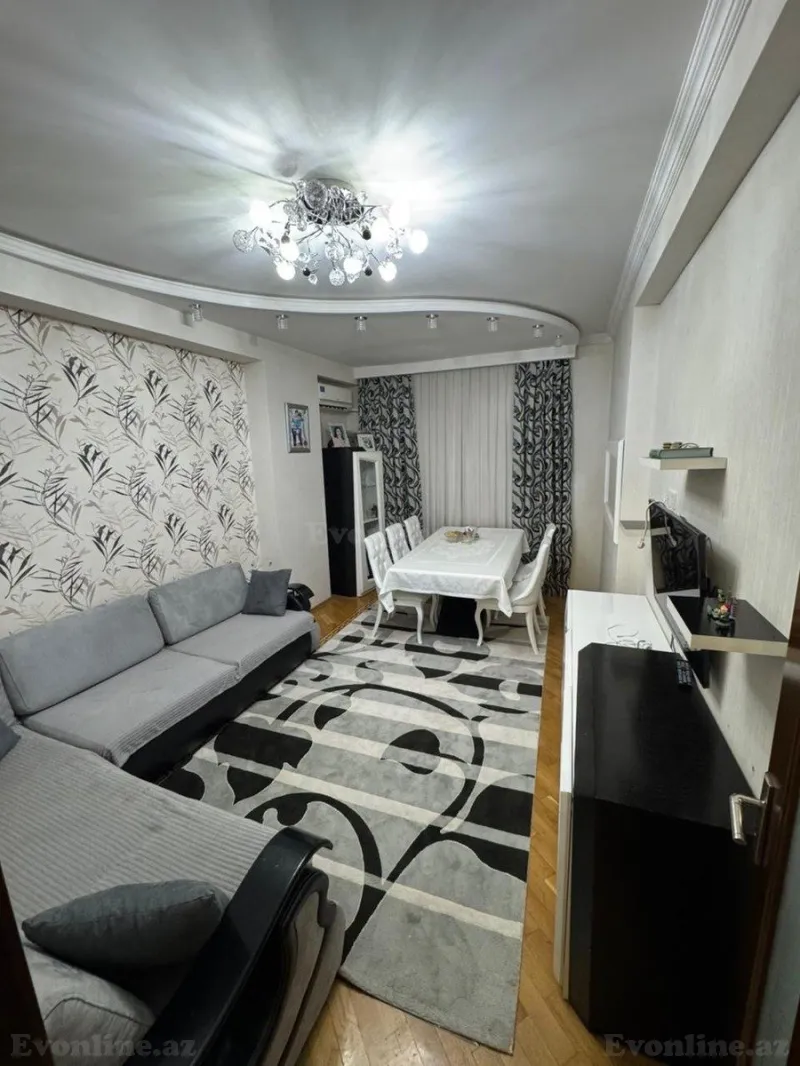 Satılır 3 otaqlı Mənzil Yeni tikili 109 m² Həzi Aslanov - şəkil 2