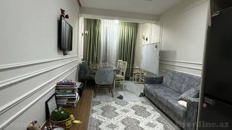 Satılır 2 otaqlı Mənzil Yeni tikili 53 m² Xətai r. - şəkil 2