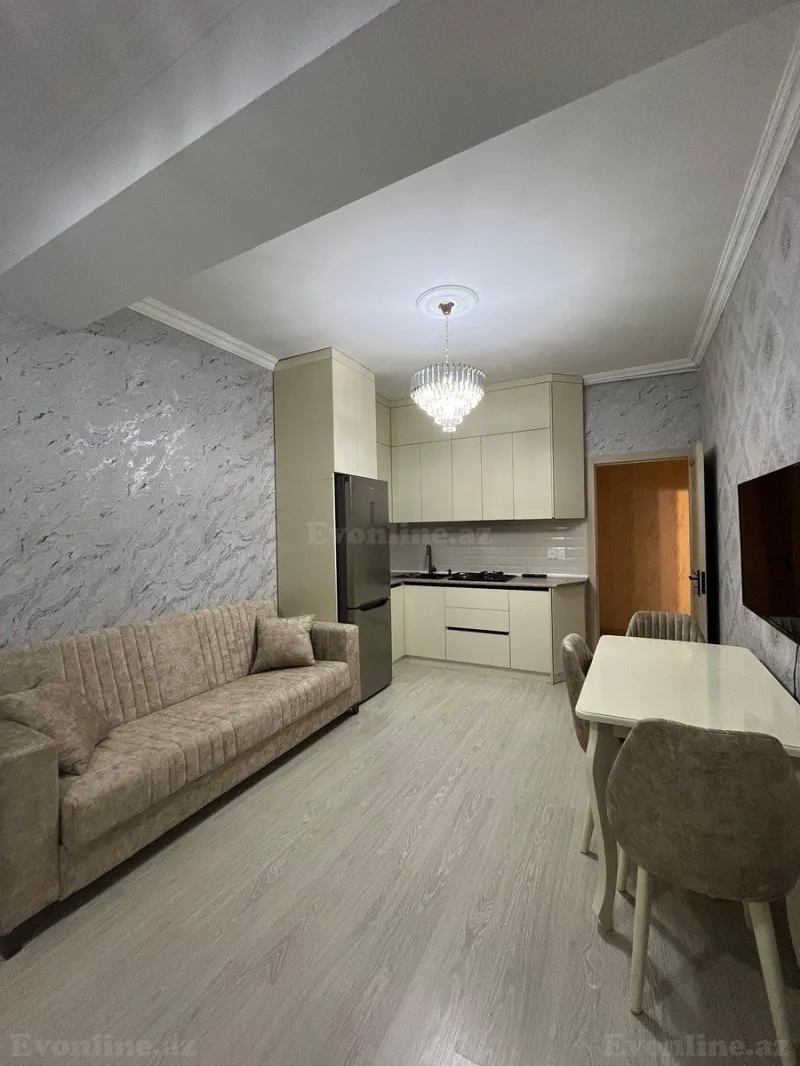 Kirayə verilir 2 otaqlı Mənzil Yeni tikili 54 m² Neftçilər m. - şəkil 3