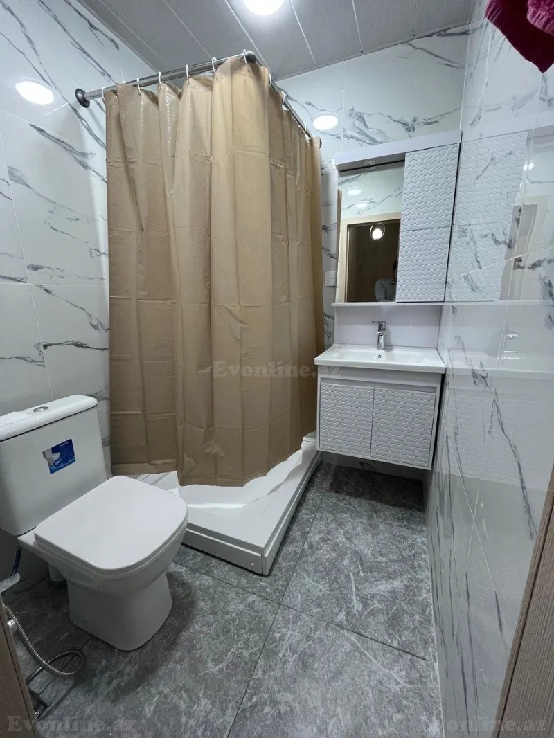 Kirayə verilir 2 otaqlı Mənzil Yeni tikili 54 m² Neftçilər m. - şəkil 10