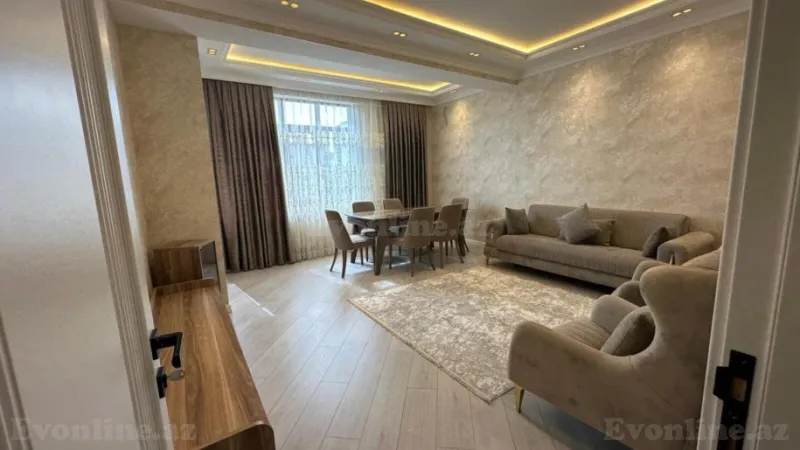 Satılır 3 otaqlı Mənzil Yeni tikili 105 m² 8-ci mikrorayon - şəkil 2