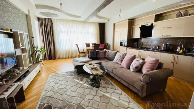 Satılır 3 otaqlı Mənzil Yeni tikili 100 m² Badamdar - şəkil 2