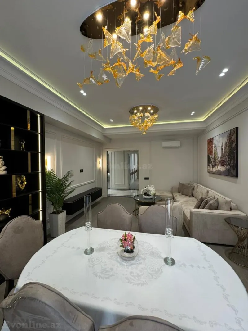 Satılır 4 otaqlı Mənzil Yeni tikili 140 m² Xətai m. - şəkil 3