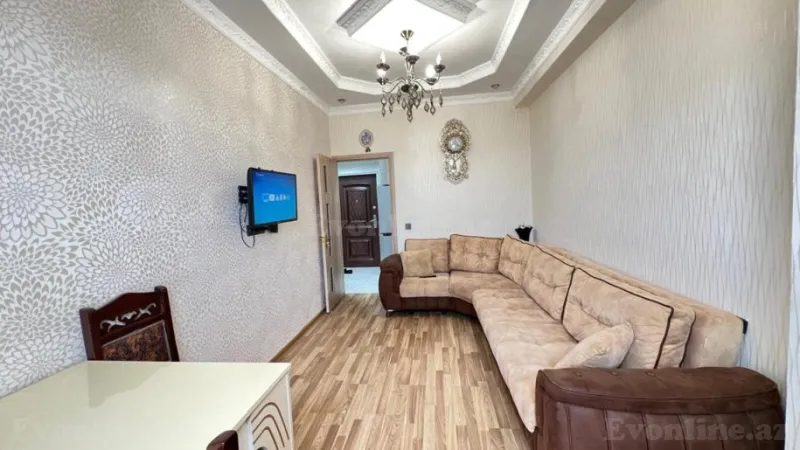 Kirayə verilir 2 otaqlı Mənzil Yeni tikili 56.5 m² Abşeron r. - şəkil 2