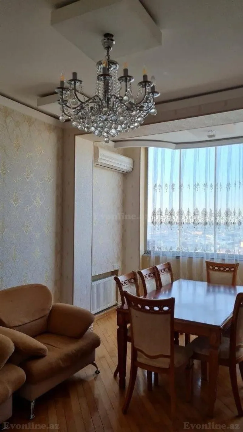 Kirayə verilir 2 otaqlı Mənzil Yeni tikili 60 m² Qara Qarayev m. - şəkil 2