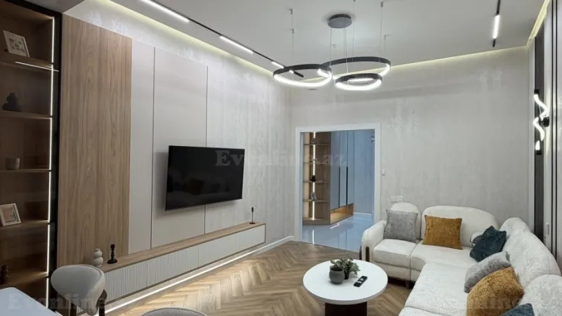 Satılır 2 otaqlı Mənzil Yeni tikili 65 m² Nərimanov r. - şəkil 3