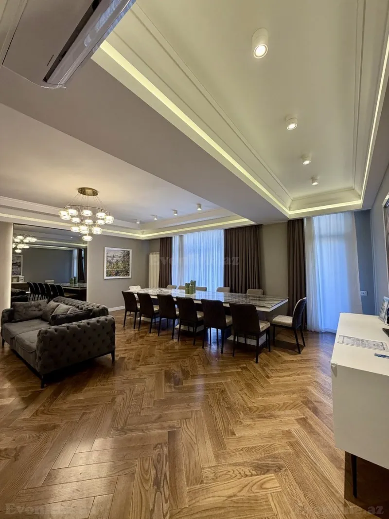 Satılır 4 otaqlı Mənzil Yeni tikili 215 m² Elmlər Akademiyası m. - şəkil 4