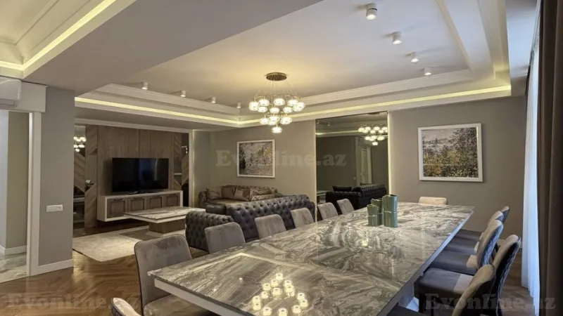 Satılır 4 otaqlı Mənzil Yeni tikili 215 m² Elmlər Akademiyası m. - şəkil 5