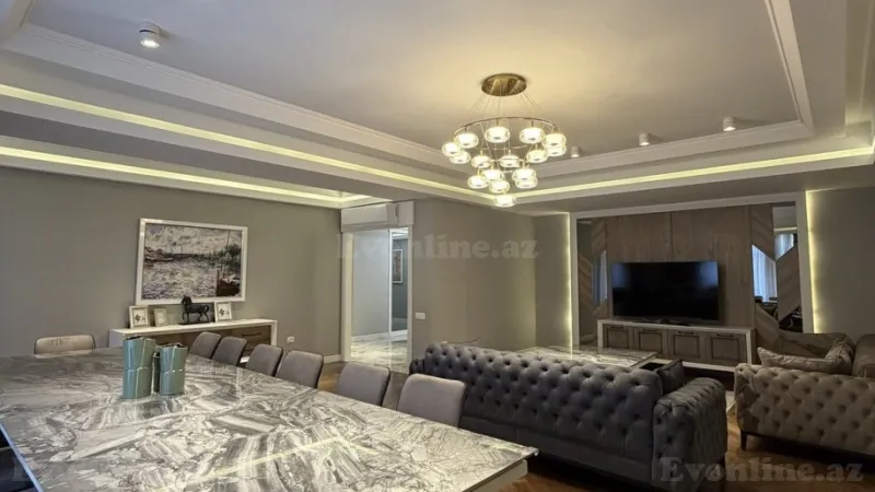 Satılır 4 otaqlı Mənzil Yeni tikili 215 m² Elmlər Akademiyası m. - şəkil 6