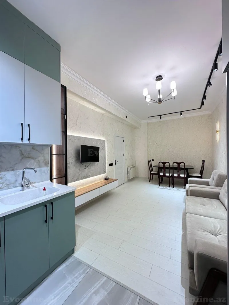 Kirayə verilir 2 otaqlı Mənzil Yeni tikili 60 m² Həzi Aslanov - şəkil 4