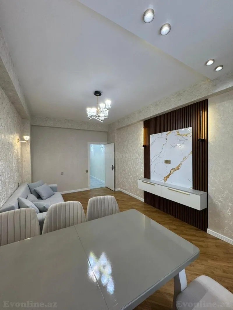 Satılır 2 otaqlı Mənzil Yeni tikili 90 m² Xətai r. - şəkil 2