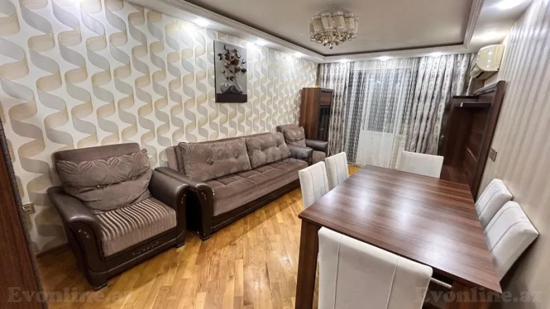 Kirayə verilir 3 otaqlı Mənzil Yeni tikili 55 m² Xalqlar Dostluğu m.