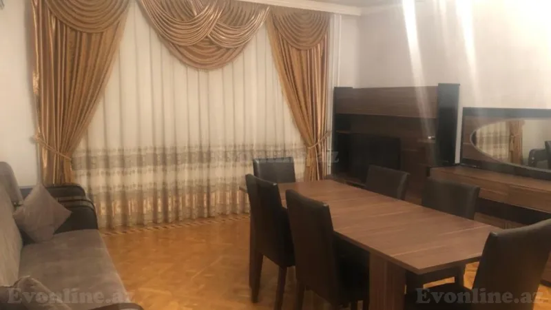 Kirayə verilir 3 otaqlı Mənzil Köhnə tikili 120 m² Elmlər Akademiyası m. - şəkil 2