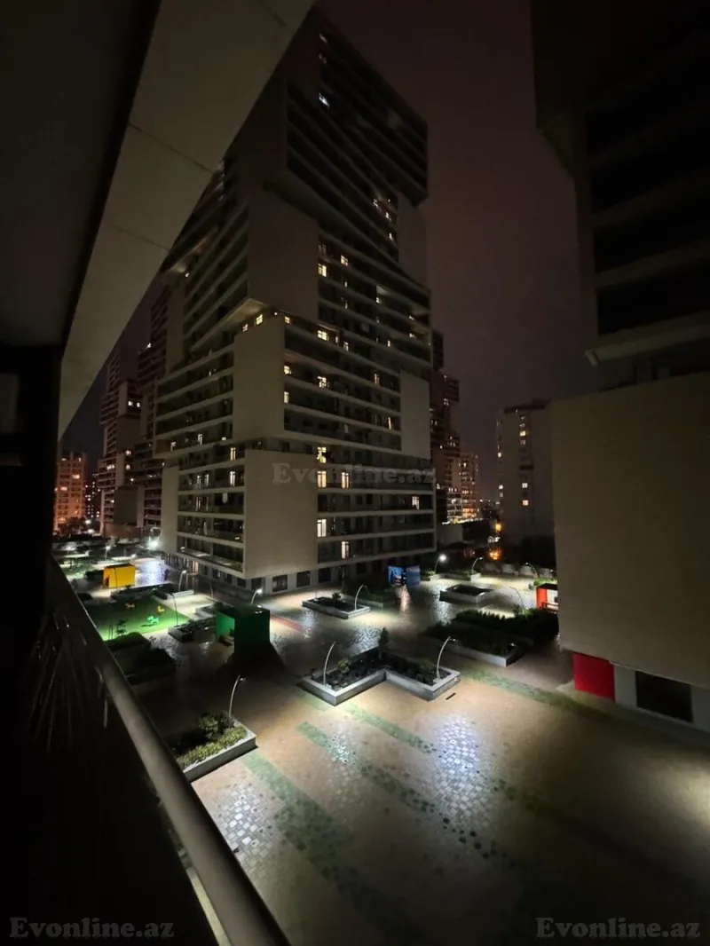 Kirayə verilir 3 otaqlı Mənzil Yeni tikili 100 m² Yasamal - şəkil 2