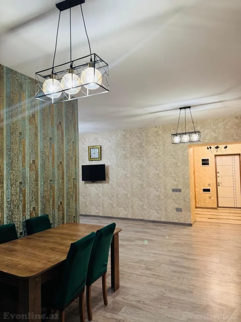 Kirayə verilir 3 otaqlı Mənzil Yeni tikili 100 m² Yasamal - şəkil 4