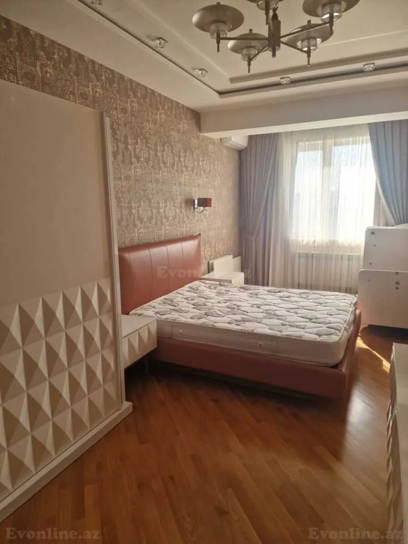 Kirayə verilir 3 otaqlı Mənzil Yeni tikili 130 m² Yasamal - şəkil 12