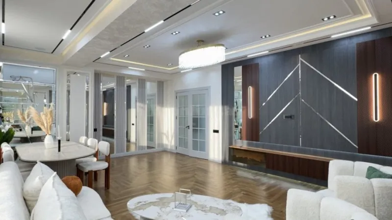 Satılır 4 otaqlı Mənzil Yeni tikili 186 m² Qara Qarayev m. - şəkil 3