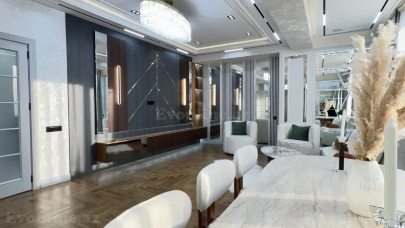 Satılır 4 otaqlı Mənzil Yeni tikili 186 m² Qara Qarayev m. - şəkil 4