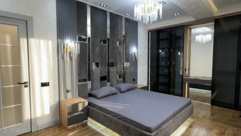 Satılır 4 otaqlı Mənzil Yeni tikili 186 m² Qara Qarayev m. - şəkil 14