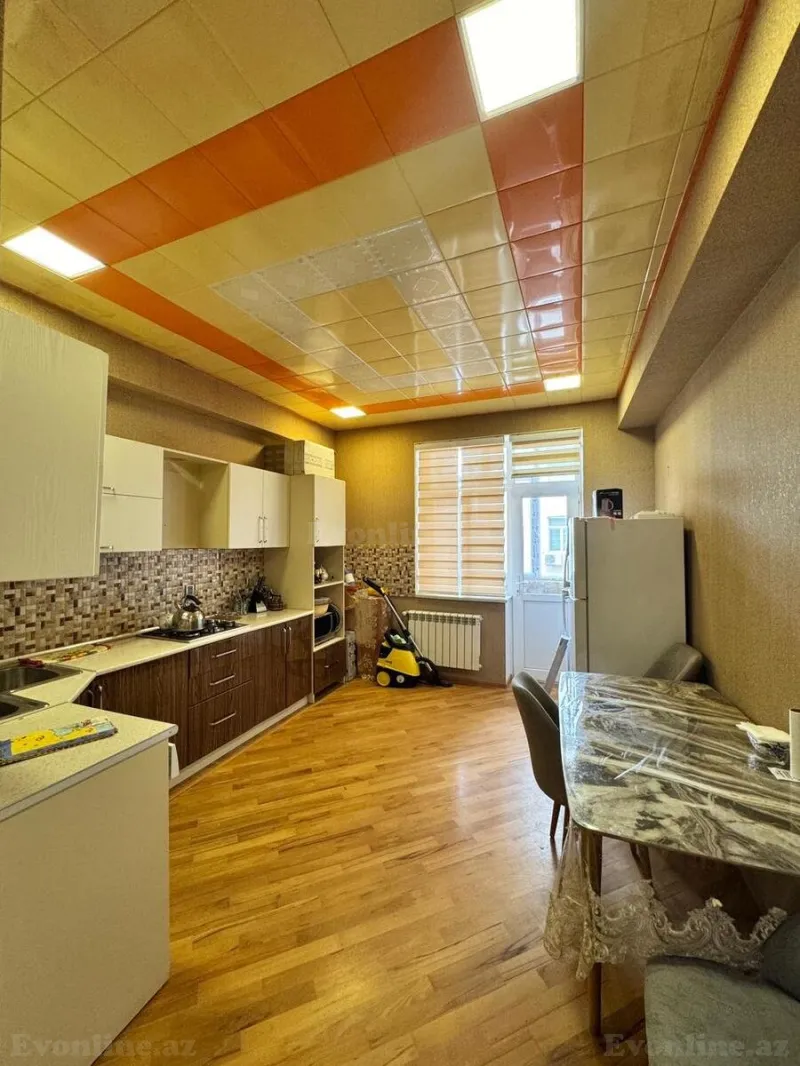 Satılır 3 otaqlı Mənzil Yeni tikili 107 m² Həzi Aslanov m. - şəkil 4