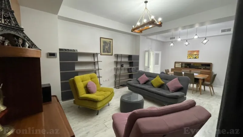 Kirayə verilir 4 otaqlı Mənzil Yeni tikili 180 m² Xətai r. - şəkil 2