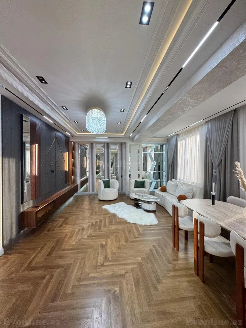 Satılır 4 otaqlı Mənzil Yeni tikili 186 m² Qara Qarayev m. - şəkil 4