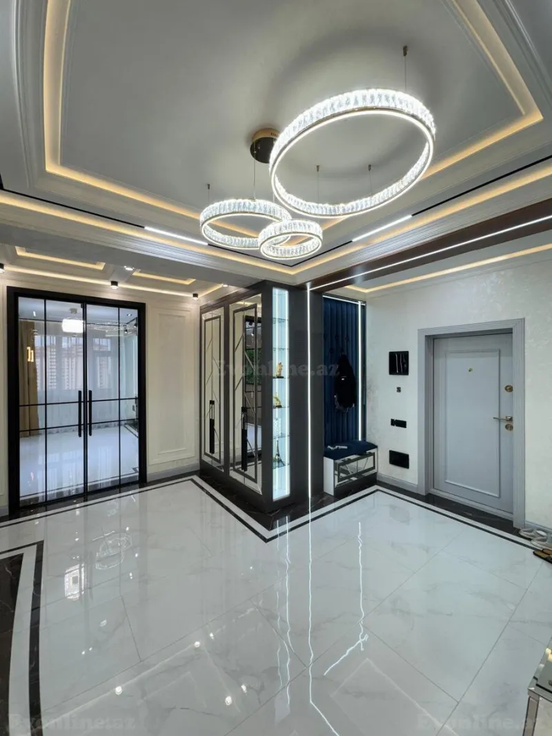 Satılır 4 otaqlı Mənzil Yeni tikili 186 m² Qara Qarayev m. - şəkil 24