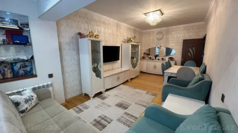 Satılır 3 otaqlı Mənzil Köhnə tikili 80 m² Əhmədli - şəkil 2