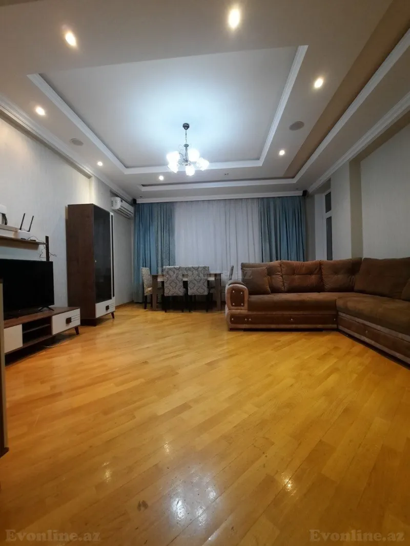 Kirayə verilir 2 otaqlı Mənzil Yeni tikili 95 m² Neftçilər m. - şəkil 4