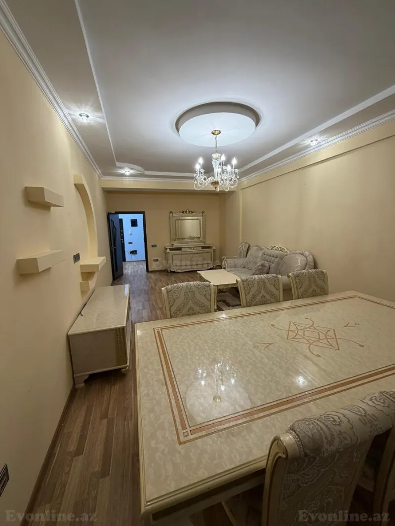 Kirayə verilir 2 otaqlı Mənzil Yeni tikili 105 m² Neftçilər m. - şəkil 2