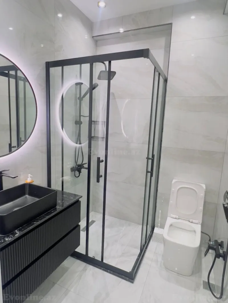 Kirayə verilir 3 otaqlı Mənzil Yeni tikili 90 m² Nəsimi r. - şəkil 7