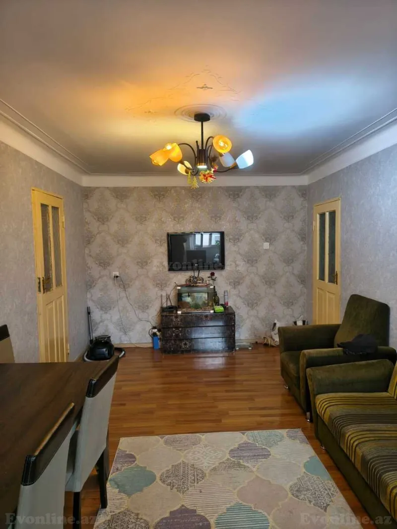 Satılır 2 otaqlı Mənzil Köhnə tikili 52 m² Nəriman Nərimanov m. - şəkil 2