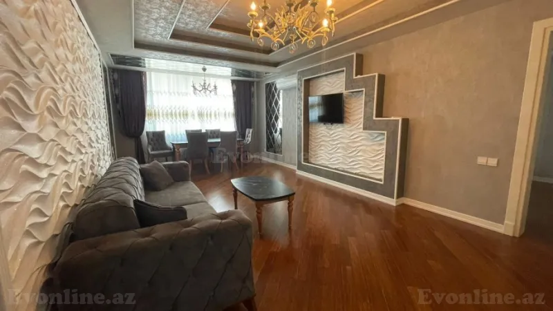 Kirayə verilir 2 otaqlı Mənzil Yeni tikili 100 m² Qara Qarayev m.