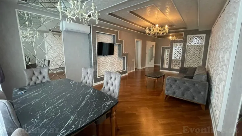 Kirayə verilir 2 otaqlı Mənzil Yeni tikili 100 m² Qara Qarayev m. - şəkil 7