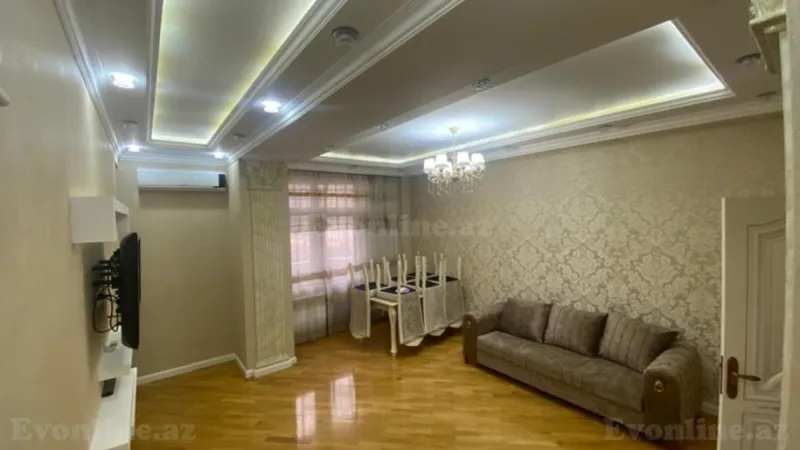 Kirayə verilir 2 otaqlı Mənzil Yeni tikili 80 m² Xətai m. - şəkil 2