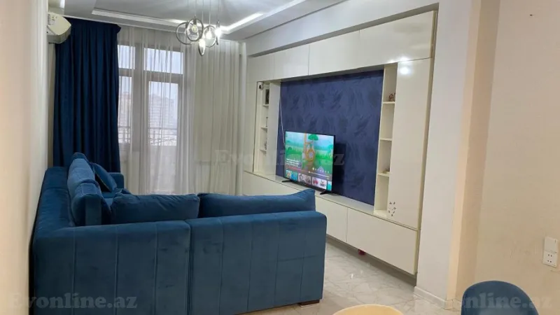 Satılır 2 otaqlı Mənzil Yeni tikili 90 m² 20 Yanvar m. - şəkil 2