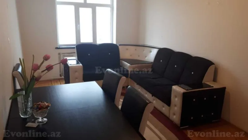 Kirayə verilir 2 otaqlı Mənzil Köhnə tikili 60 m² Həzi Aslanov m. - şəkil 3