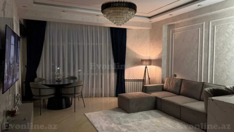 Kirayə verilir 2 otaqlı Mənzil Yeni tikili 90 m² Sahil m.